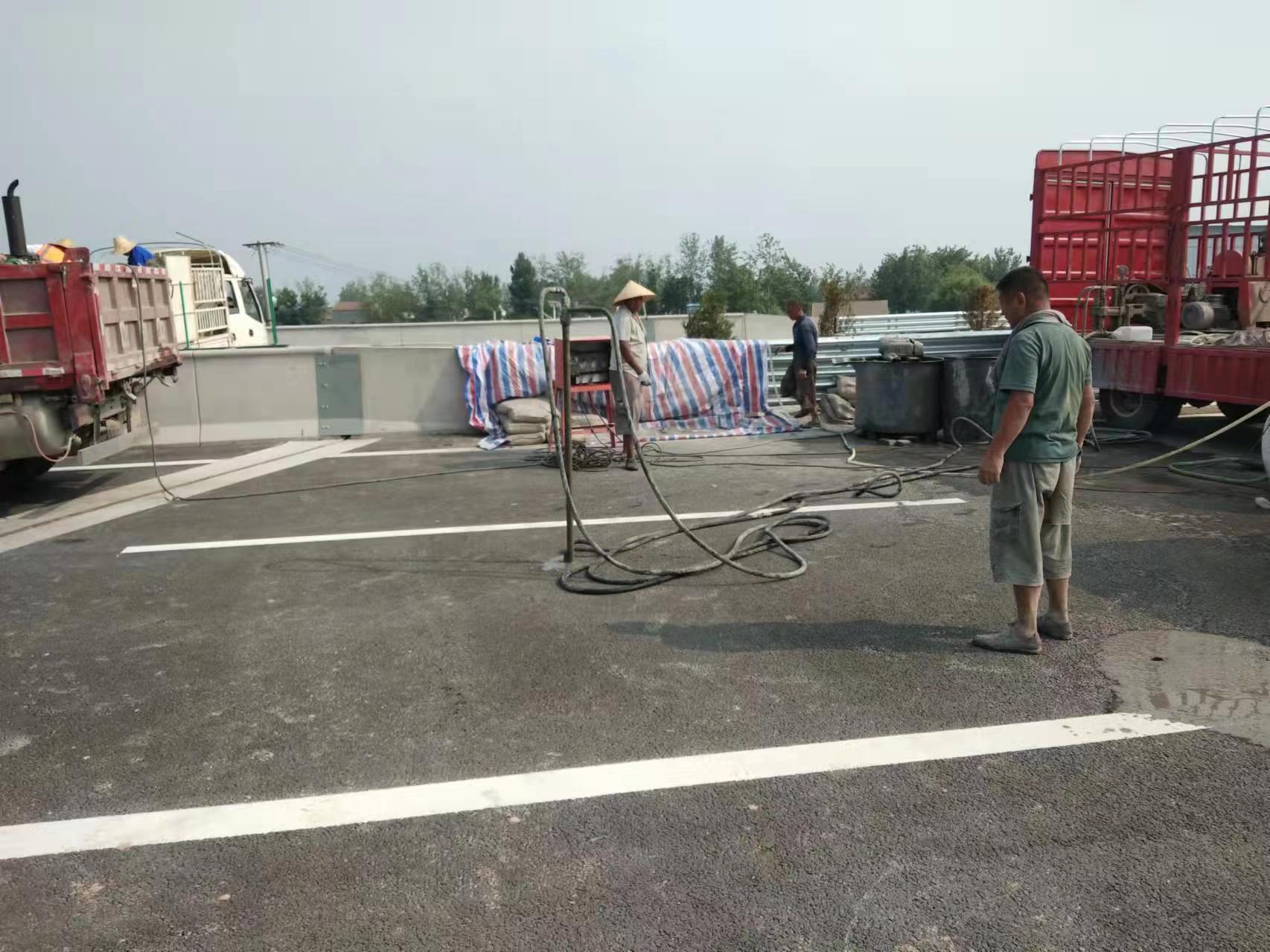 张港镇路基注浆