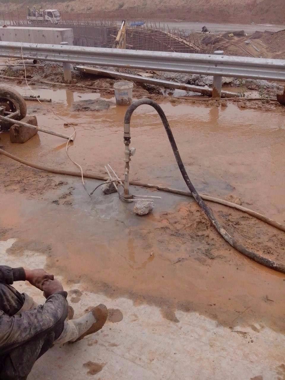 张港镇路基压密注浆